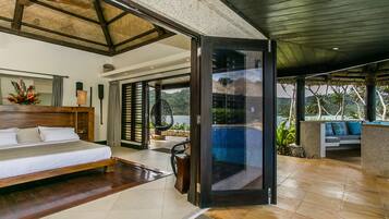 3 bedrooms, premium bedding, in-room safe, individually decorated