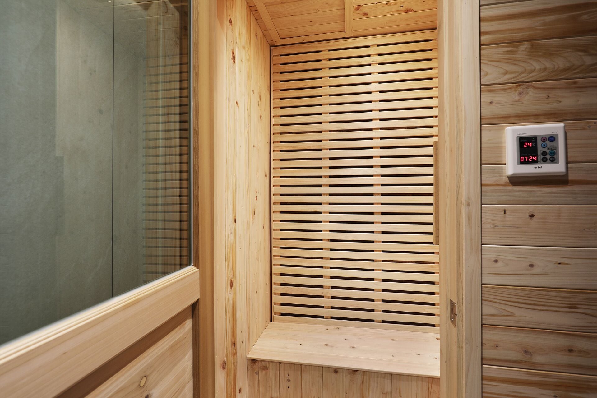 sol 1.takeya ryokan&sauna | bathroom | designer toiletries, hair dryer, bathrobes, slippers
