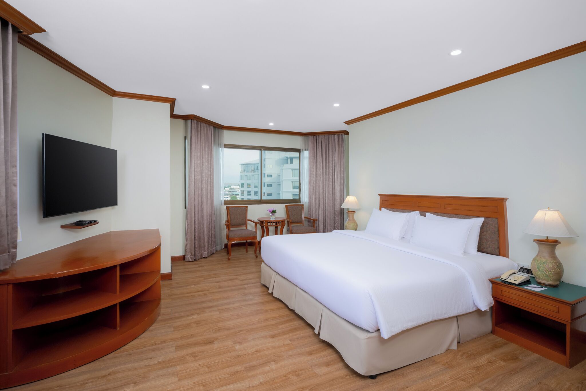 family suite | 1 bedroom, minibar, in-room safe, desk