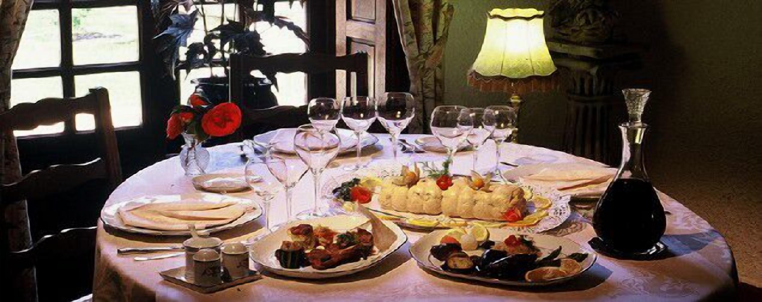 lunch and dinner served, local cuisine