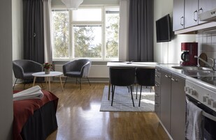 Departamento estándar | 1 habitación, cortinas blackout, wifi gratis y ropa de cama 