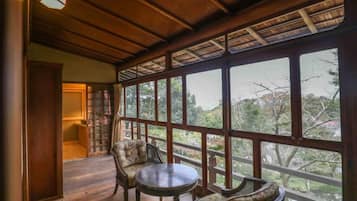 Japanese-style Twin Room | Balcony view