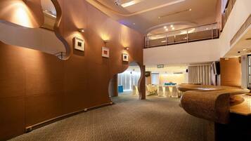 Sitteområde i lobbyen