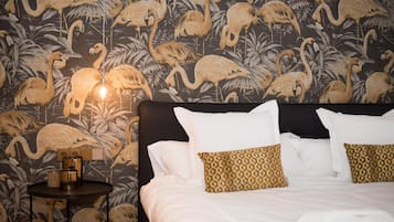 Free minibar, in-room safe, desk, iron/ironing board