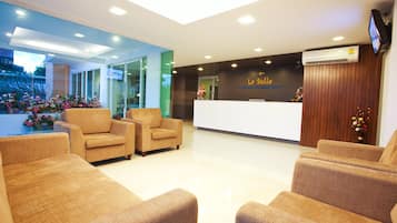 Sala de estar en el lobby
