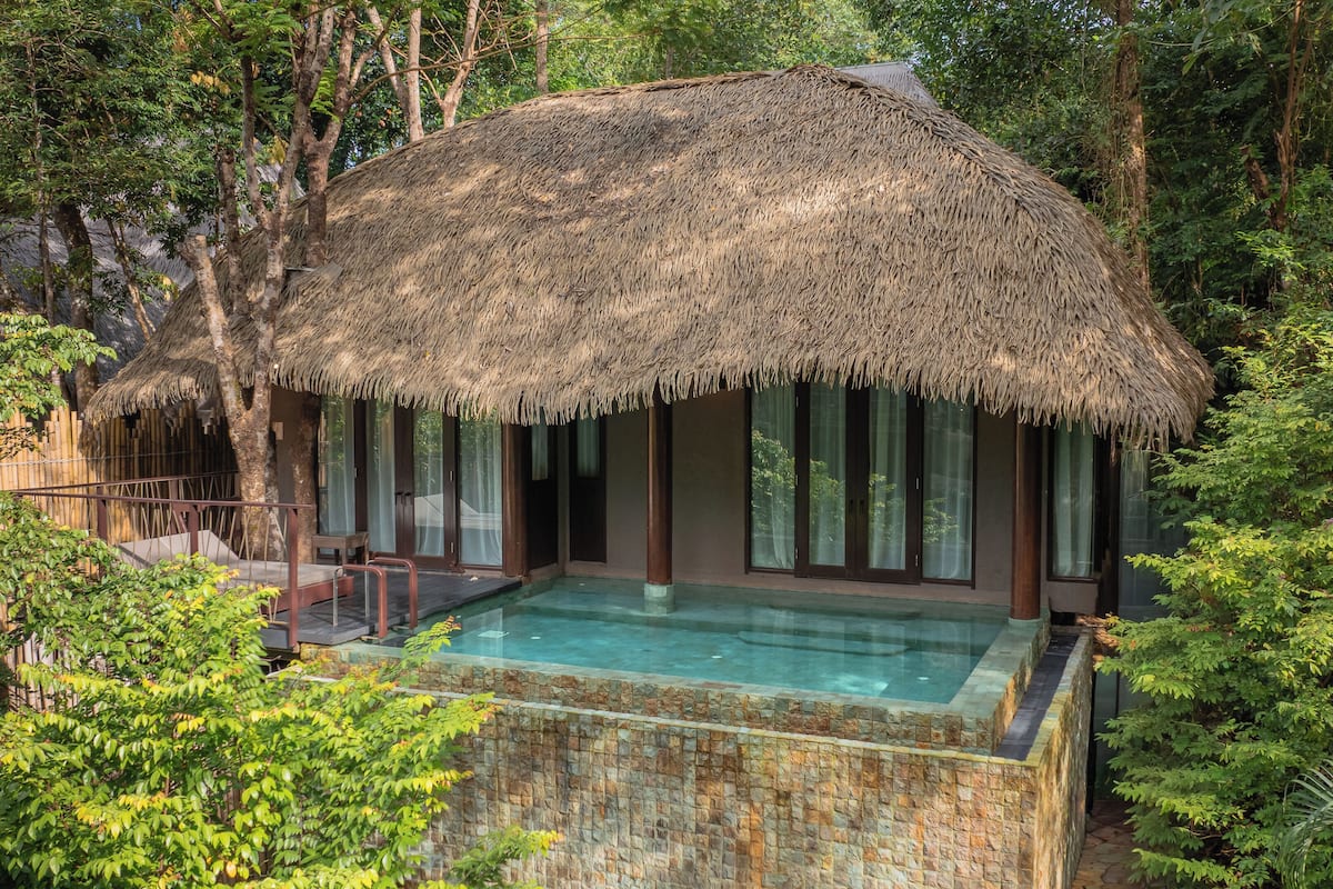 Spa Sanctuary Villa | Premium bedding, minibar, in-room safe, soundproofing