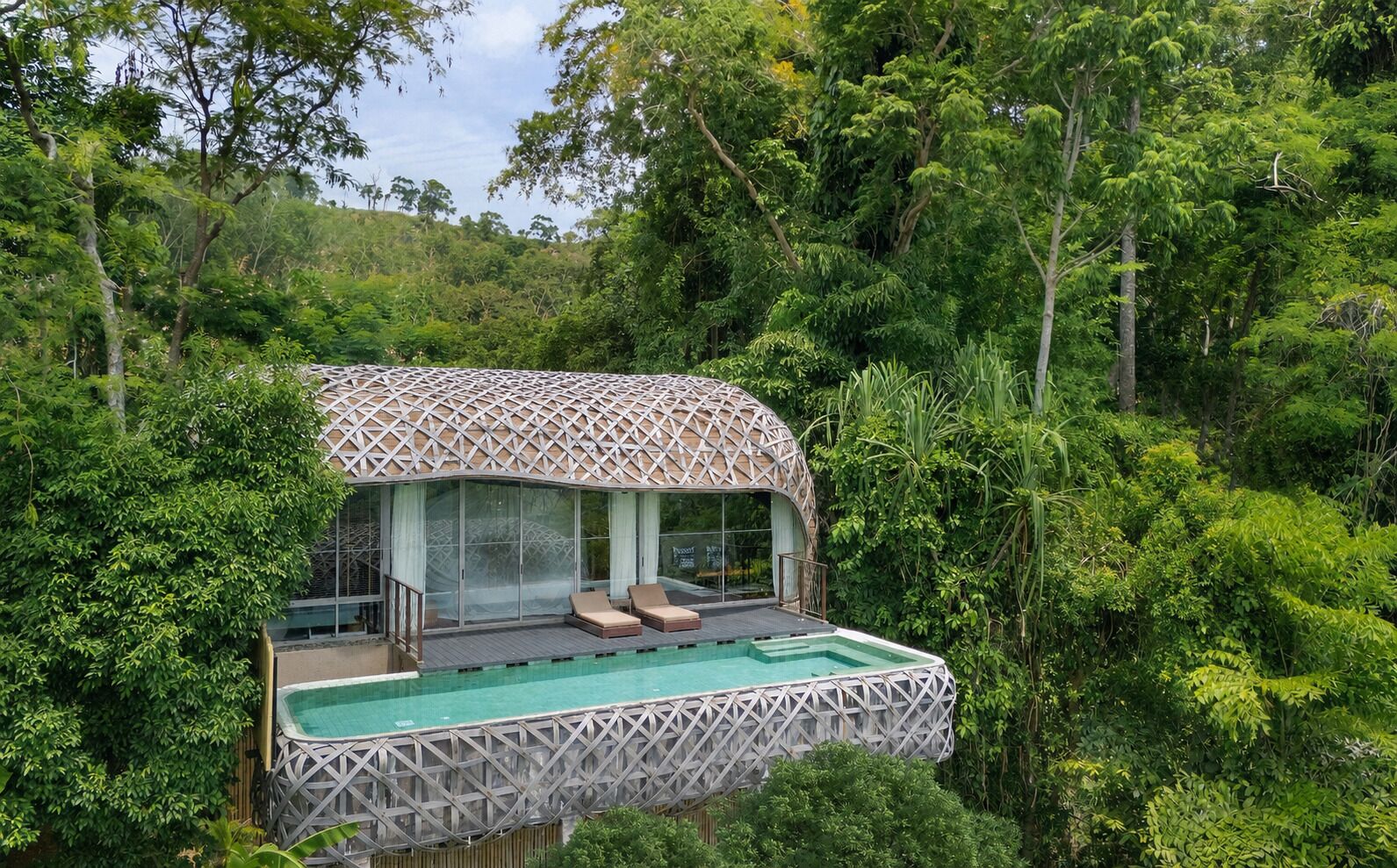 Bird's Nest Pool Villas | Terrace/patio