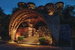 Entrada de la propiedad