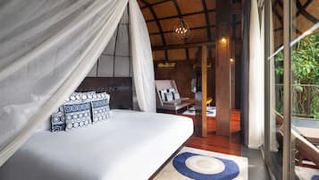 Habitación, piscina privada (Bird's Nest) | 1 dormitorio, ropa de cama de alta calidad, minibar y caja fuerte