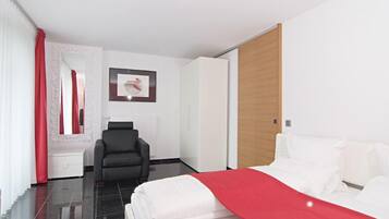 Luxury-Suite (Double Room) | 1 Schlafzimmer, hochwertige Bettwaren, Minibar, Zimmersafe