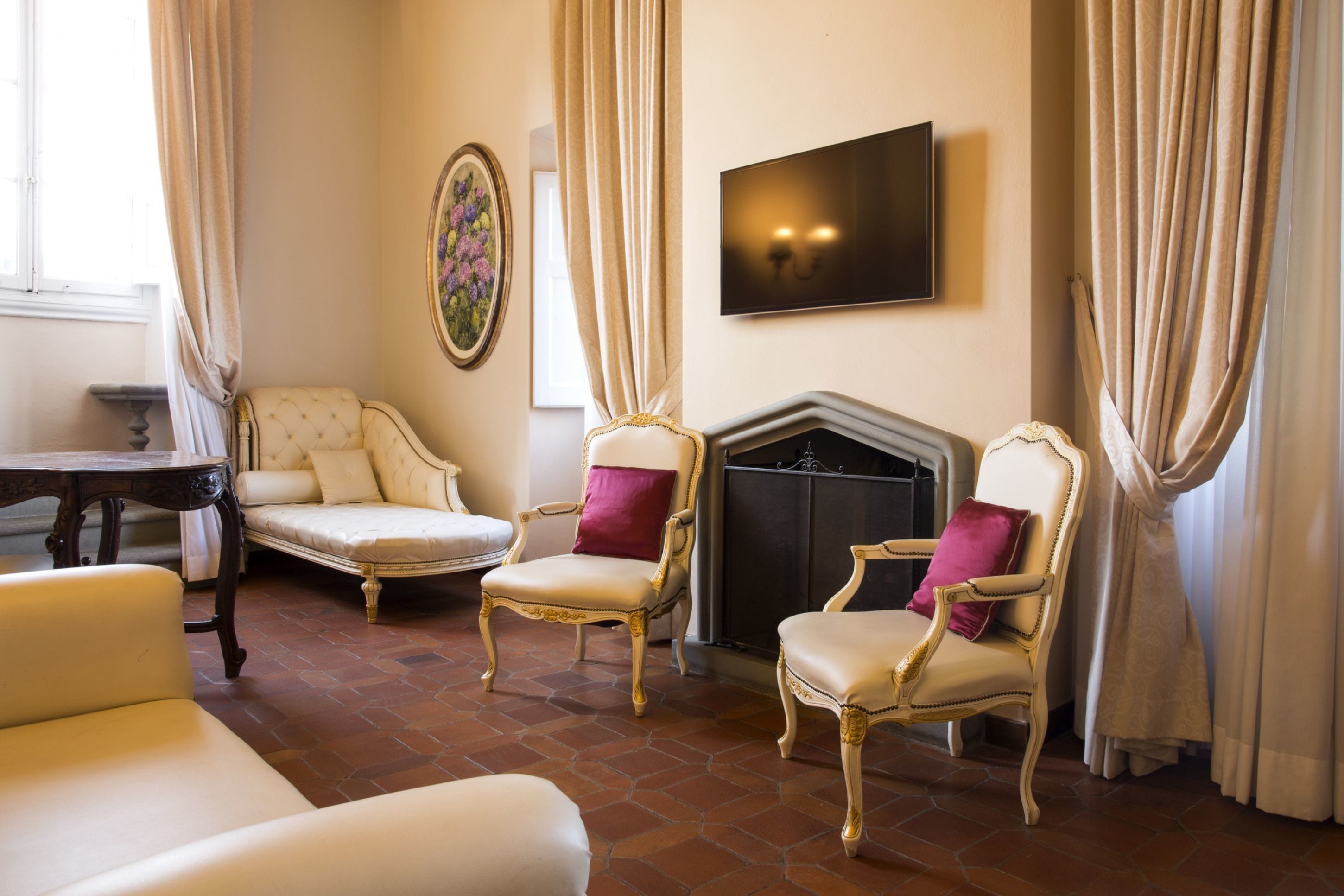 room (della duchessa con vista) | frette italian sheets, premium bedding, down duvets, select comfort beds