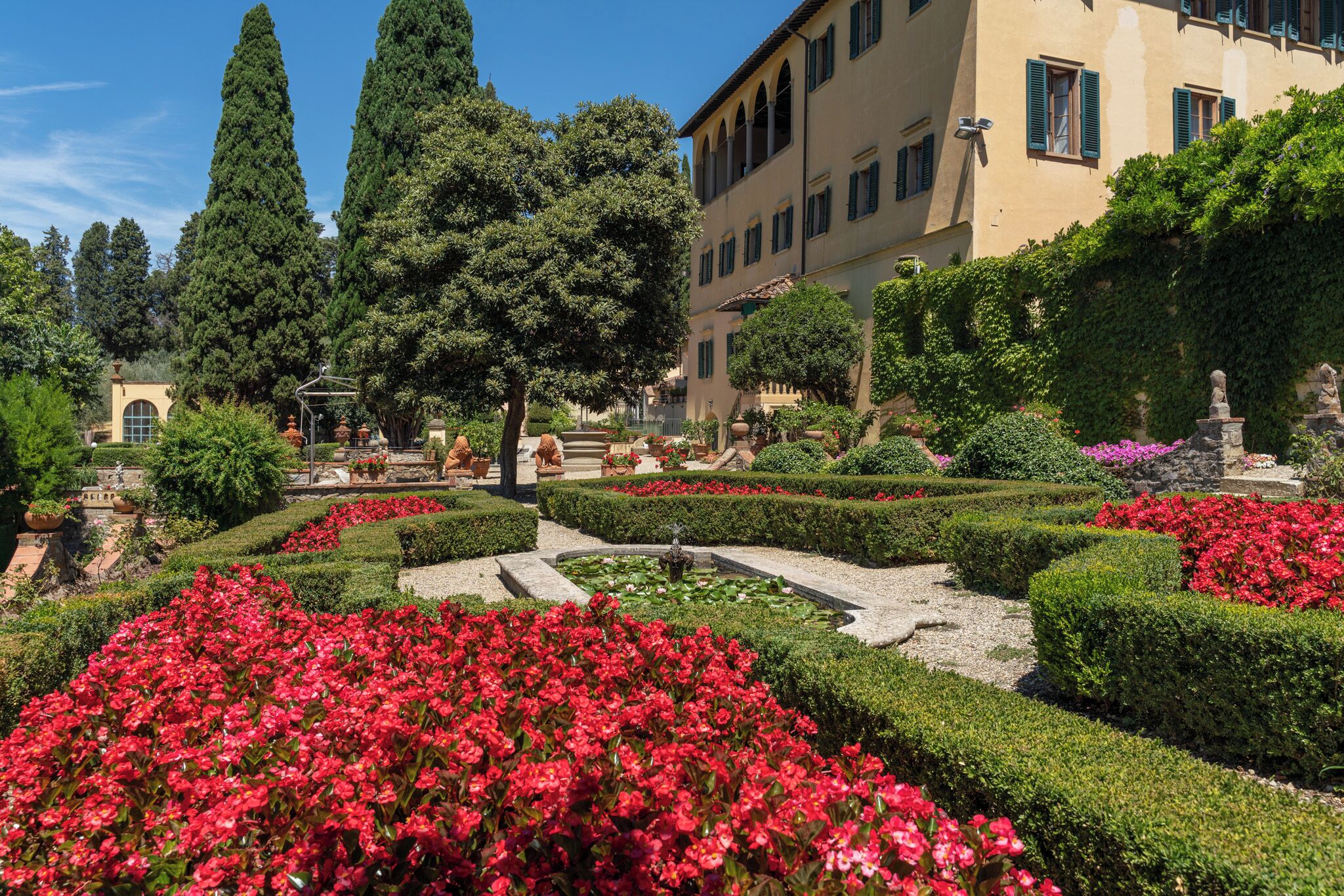 Enceinte de l’hébergement