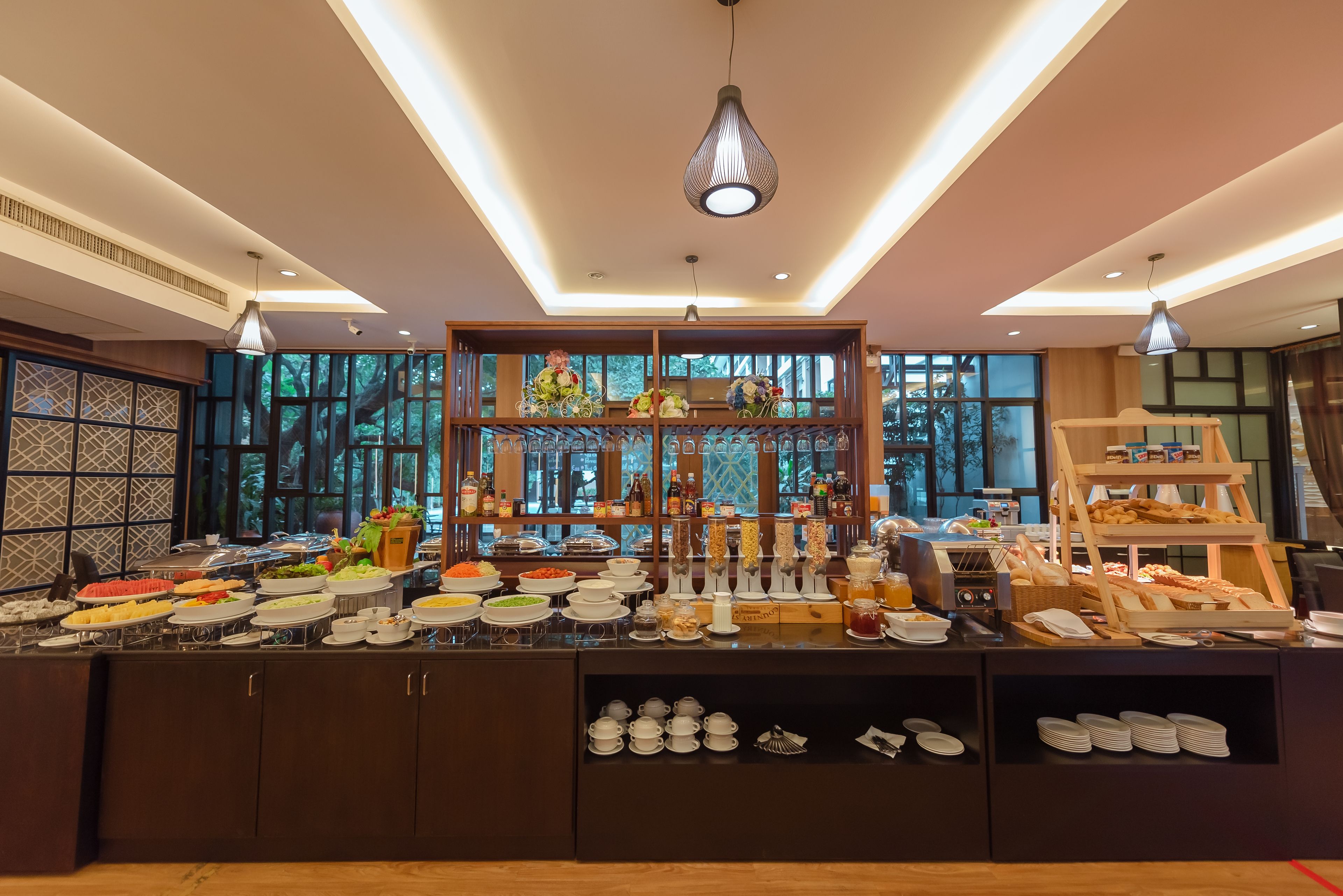 Daily buffet breakfast (THB 299 per person)