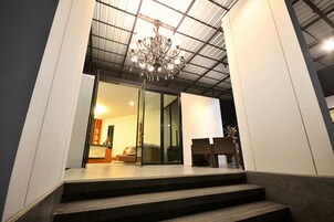 Entrada de la propiedad