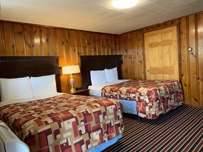Chambre, 2 lits doubles