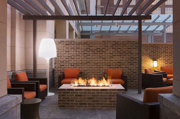 Fireplace at Hyatt Place Charleston/Historic District