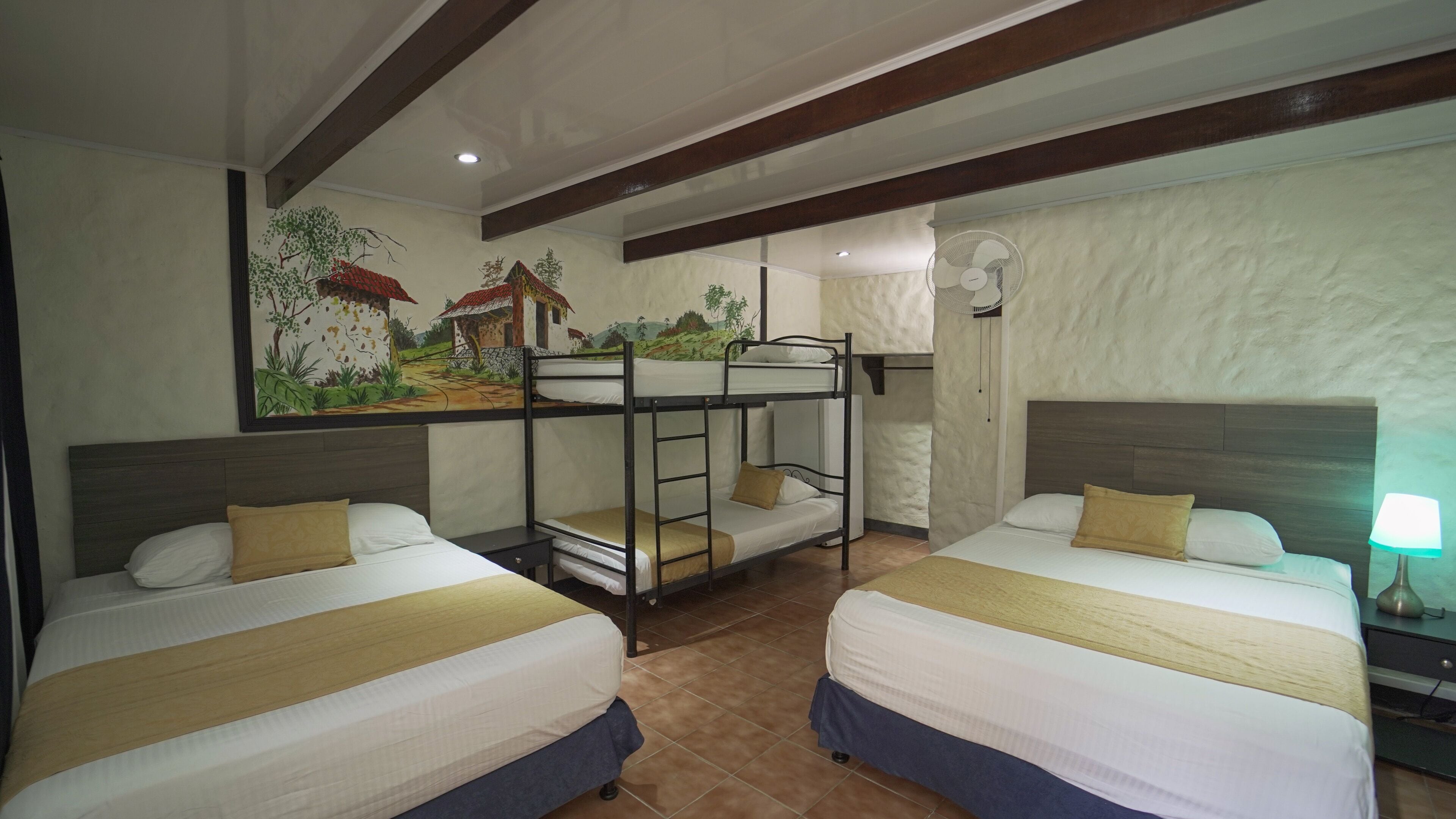 family room 6 pax | 1 bedroom, iron/ironing board, free wifi, bed sheets