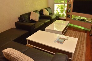 Sala de estar en el lobby