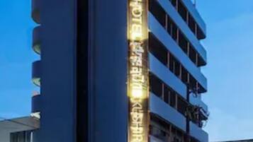 Front of property – evening/night