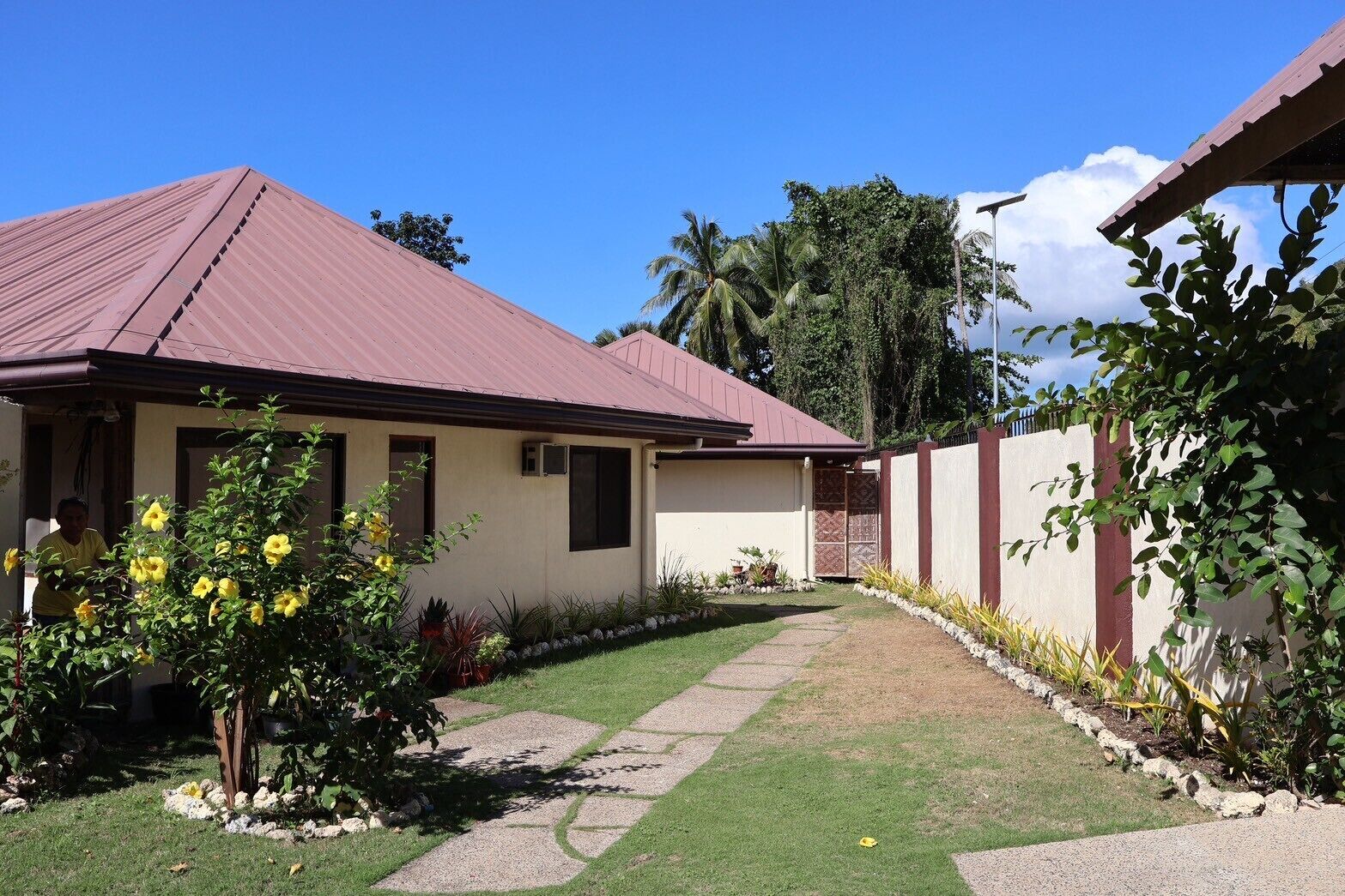 Fachada de la propiedad