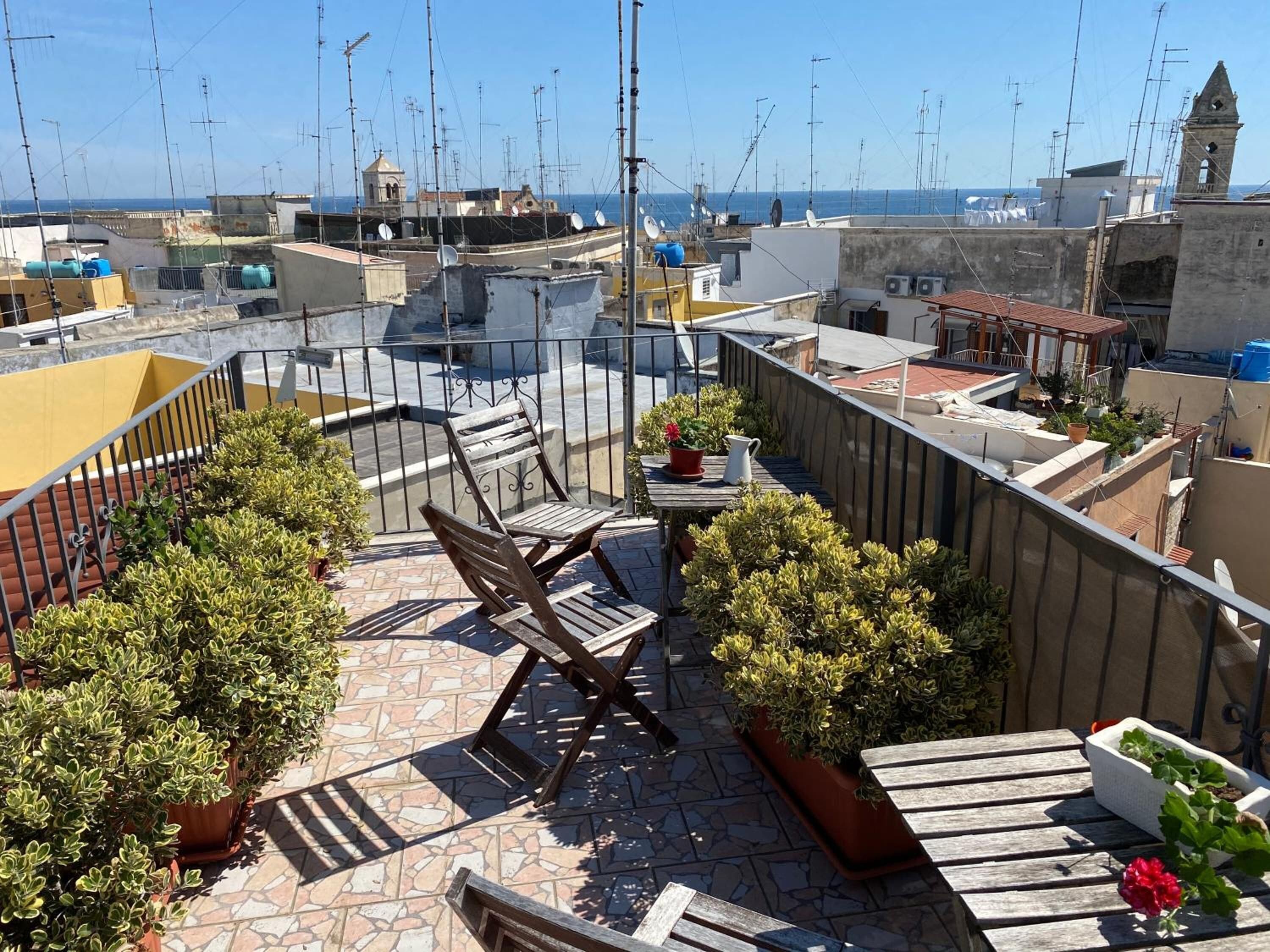 Rooftop terrace