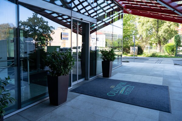 Entrada de la propiedad