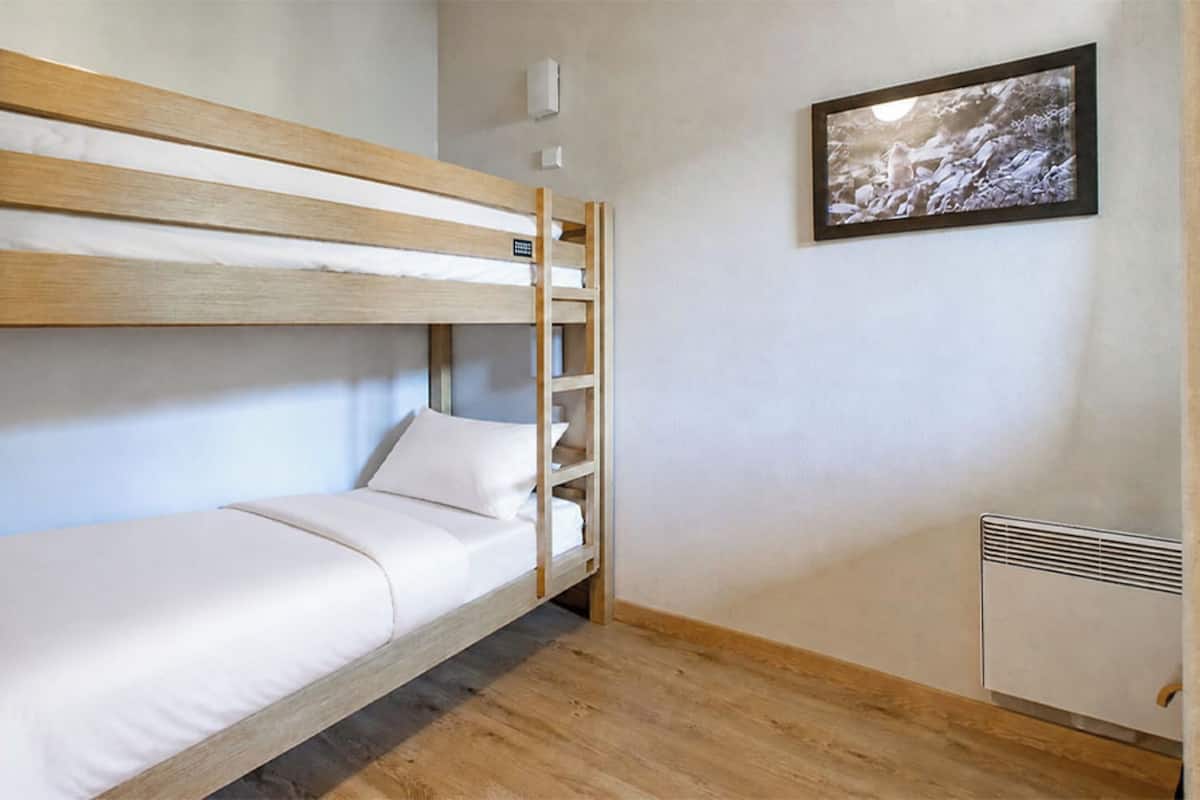 Appartement 2 pièces avec coin nuit 6 personnes | Schallisolierte Zimmer
