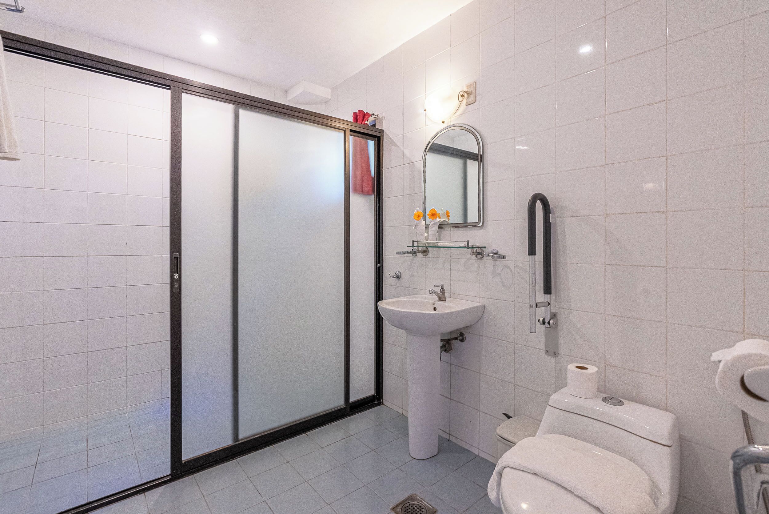 room, garden view | bathroom | shower, free toiletries, hair dryer, slippers
