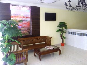 Sala de estar en el lobby