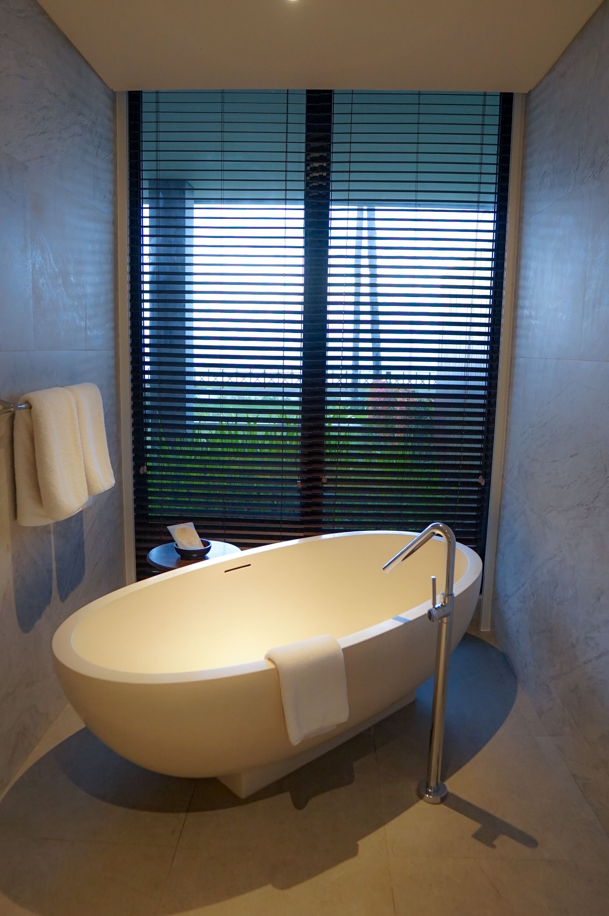 ocean suite | bathroom | shower, free toiletries, hair dryer, slippers