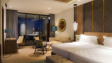 Ocean Suite | In-room safe, desk, laptop workspace, iron/ironing board