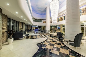 Sitzecke in der Lobby