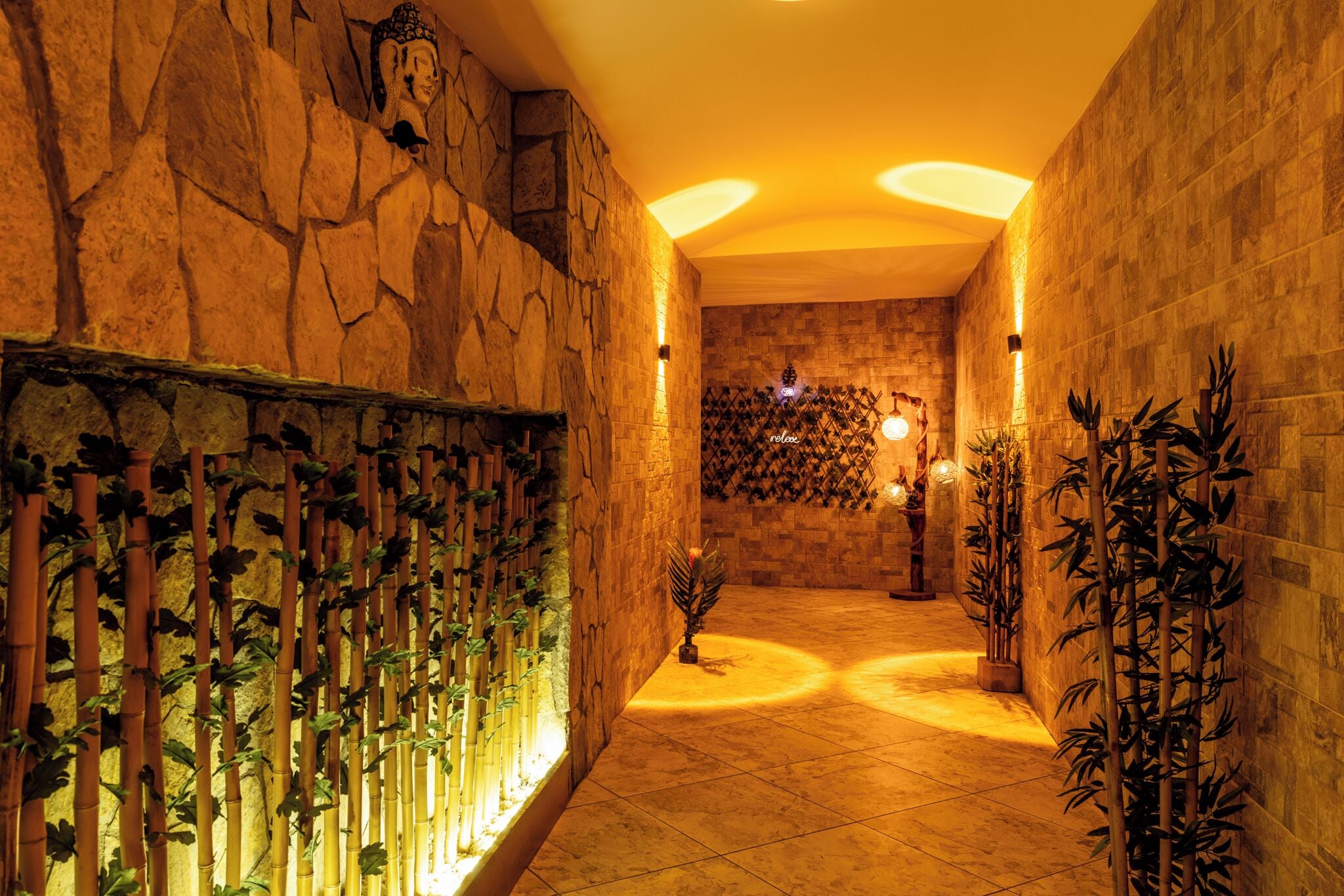 Sauna, steam room, Turkish bath, massages