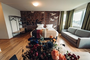 Superior Double Room | Desk, laptop workspace, blackout drapes, travel crib - Geo Hotel Grindavik (Grindavik)