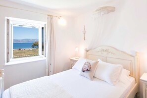 Apartment, 3 Bedrooms | View from room - Ambelas Mare (Paros)