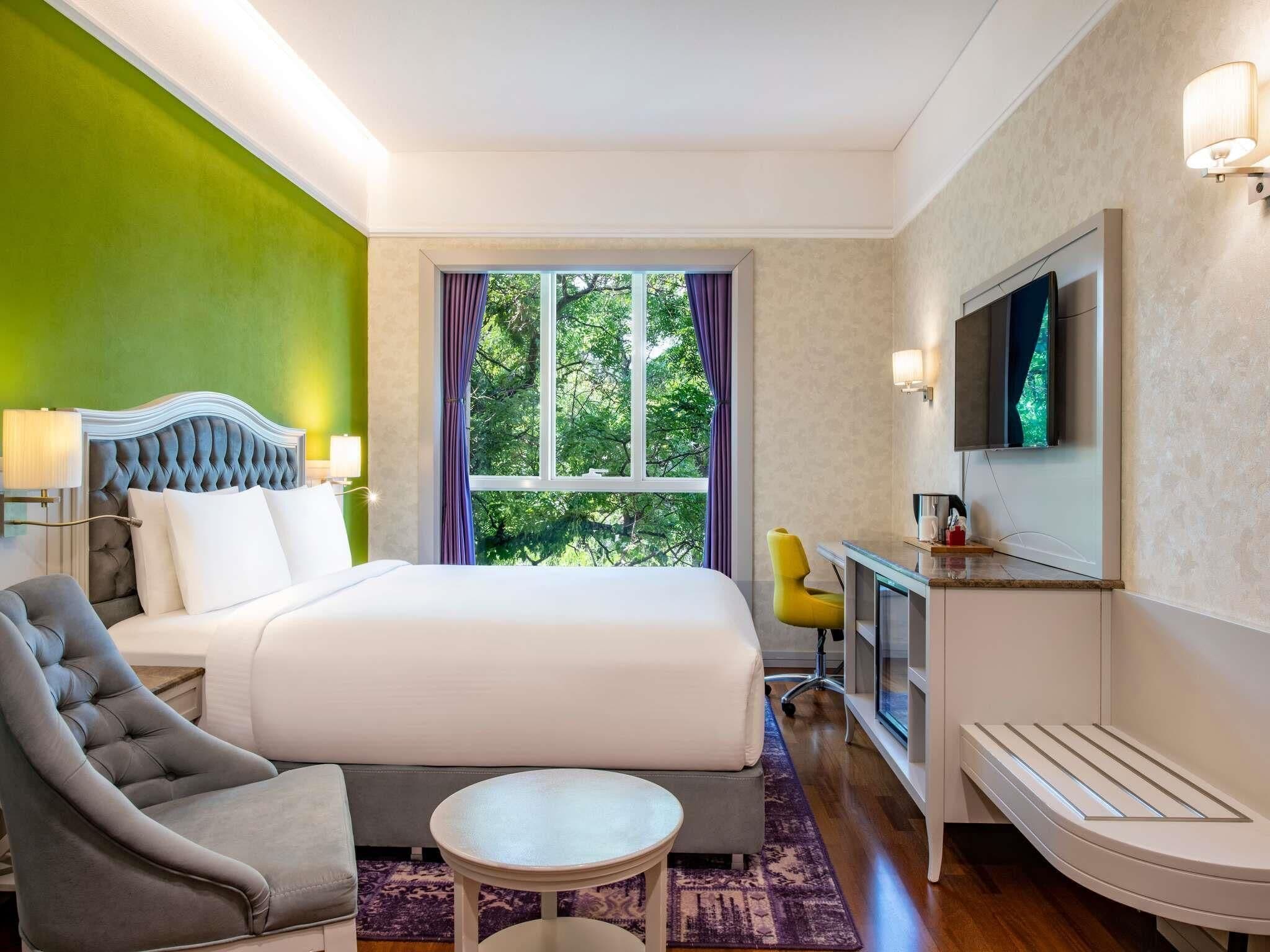 Habitación estándar, 1 cama matrimonial | Vista a la ciudad