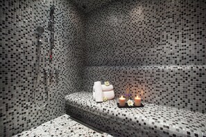 Turkish bath, hot stone massages, deep-tissue massages, Swedish massages