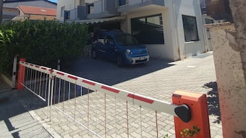 Fassade der Unterkunft