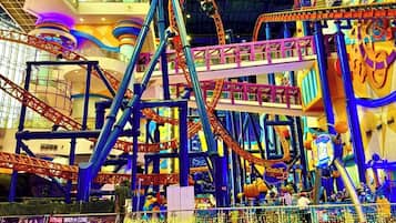 Theme park shuttle