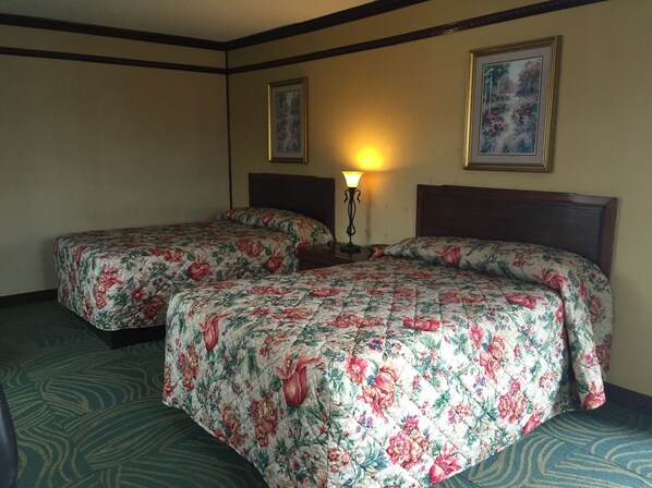 Premium Room, 2 Double Beds | Desk, iron/ironing board, free WiFi - Track & Turf Motel (Mount Laurel)