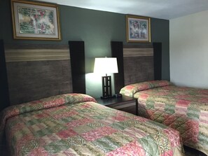 Premium Room, 2 Double Beds | Desk, iron/ironing board, free WiFi - Track & Turf Motel (Mount Laurel)