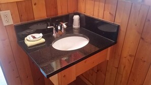 Double Room, 2 Double Beds | Bathroom | Shower, free toiletries, hair dryer, towels - Long Holiday Motel (Gunnison)