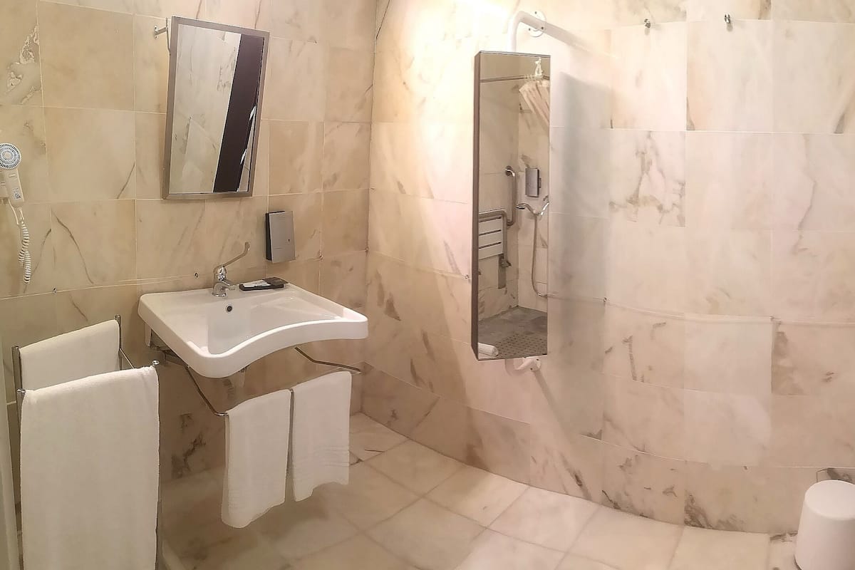 Standard Twin Room, 2 Katil Bujang (Single), Accessible | Bilik Mandi | Pengering rambut, bidet, tuala disediakan