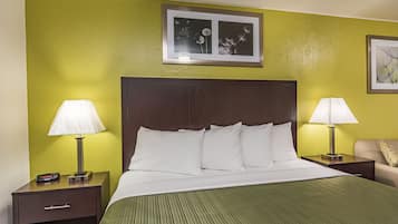 Zimmer, 1 King-Bett | Hochwertige Bettwaren, Daunenbettdecken, Tempur-Pedic-Betten