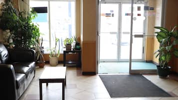 Sala de estar en el lobby