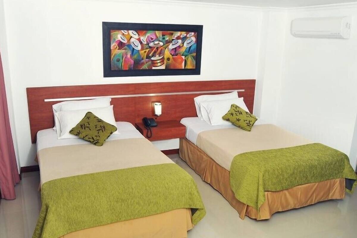 Chambre Standard avec lits jumeaux, 2 lits une place