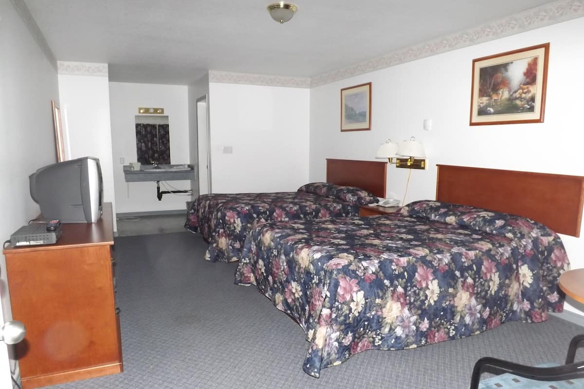 Chambre, 2 grands lits