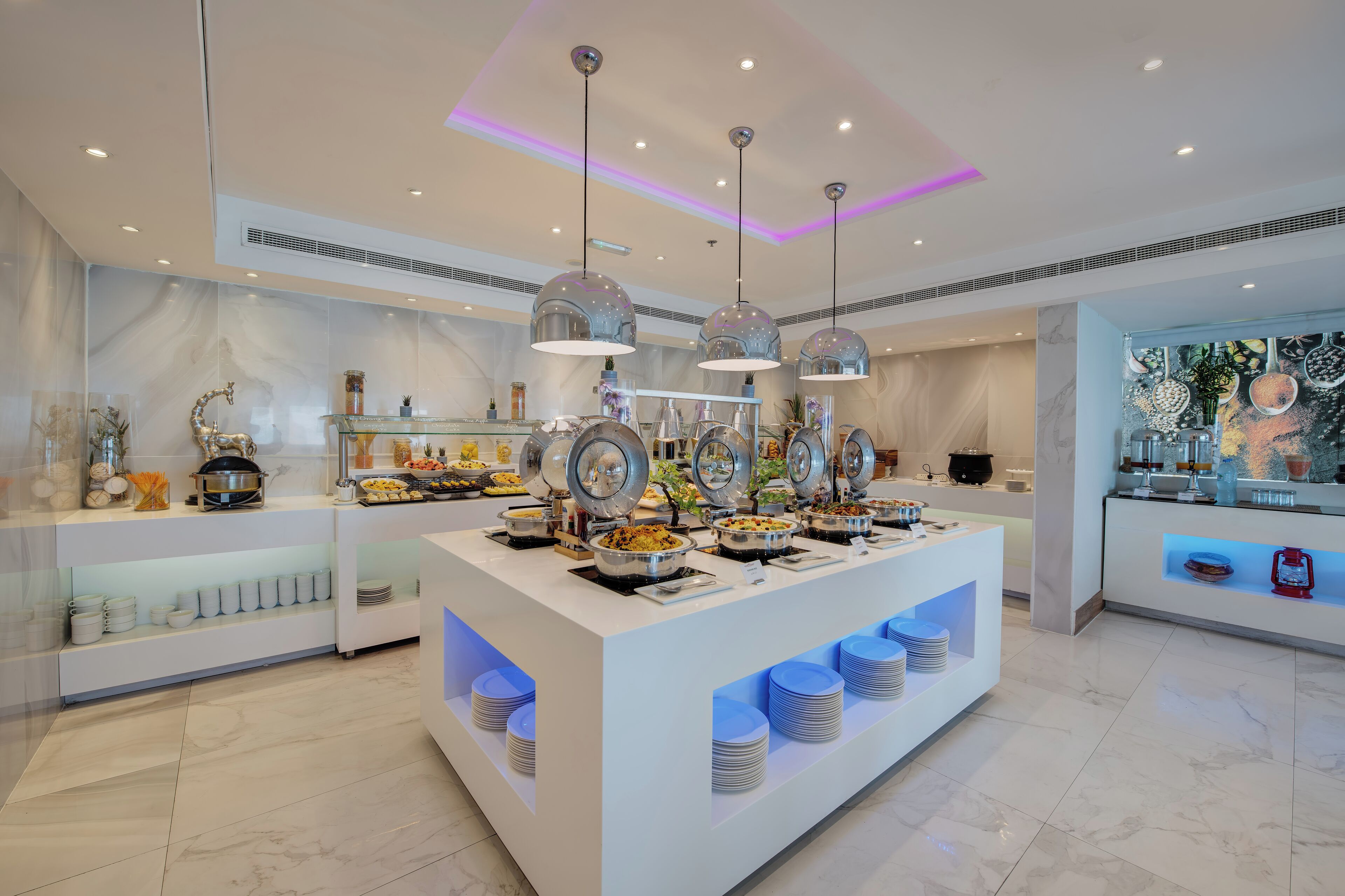 Breakfast buffet