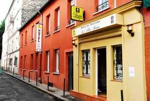 Façade de l’hébergement