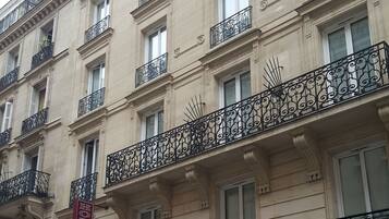 Voorkant van accommodatie